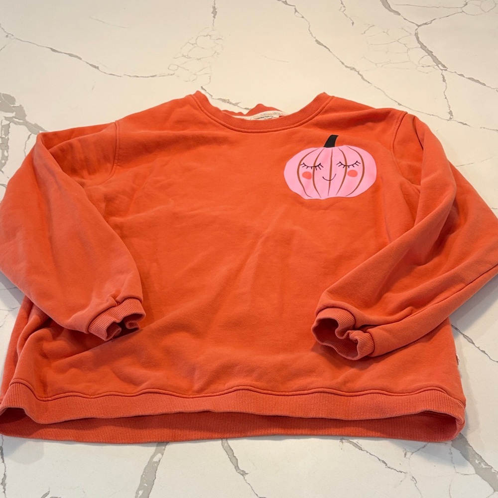 Orange Pumpkin Sweater
